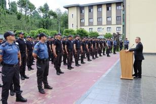 Vali Çeber’den Polis Okuluna Ziyaret
