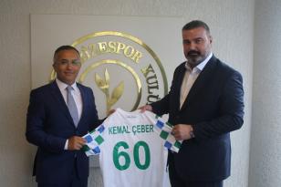 Vali Çeber’den, Çaykur Rizespor Başkanı İbrahim Turgut’a Ziyaret