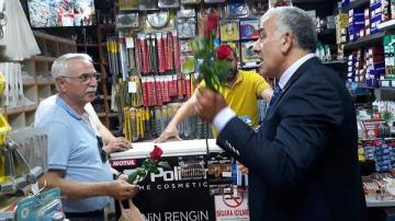 İYİ Parti Güneysu’da Çıkartma Yaptı