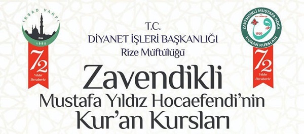 Zavendikli Mustafa Yıldız Hoca Efendi Kur-an Kursları Vekalet Yoluyla Kurban Bağışı Kabul Edecek