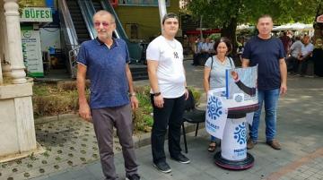 Memleket Partisi Rize’de Üyelik Standı Açtı