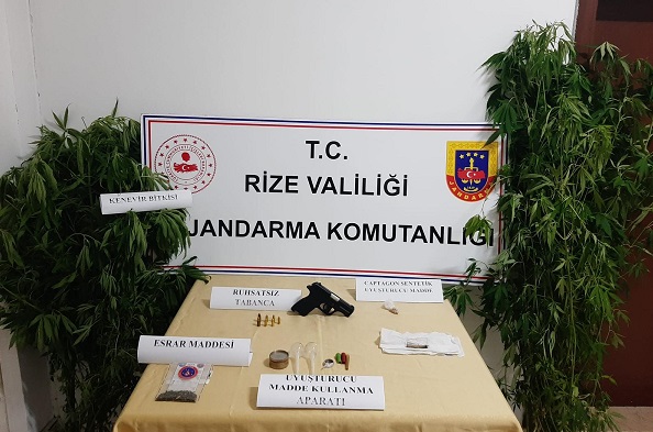 Rize’de jandarma ekipleri suçlulara göz açtırmıyor