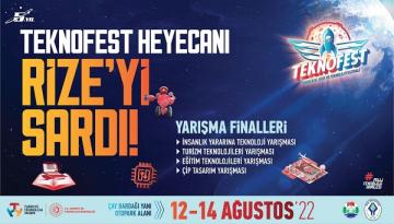 TEKNOFEST Şimdi Nerededir? TEKNOFEST Rüzgârı Rize’dedir