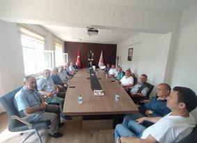 Kalkandere Muhtarlar Derneğinden Yeni Atanan Kaymakam’a hayırlı olsun ziyareti