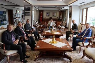 RTEÜ Rektörü Prof. Dr. Yusuf Yılmaz’dan Vali Çeber’e Ziyaret