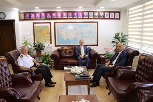 Vali Çeber’den İl Jandarma Komutanı Albay Güngör’e Hayırlı Olsun Ziyareti