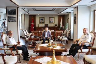 Giresun Jandarma Bölge Komutanı Tümgeneral Yıldırım, Vali Çeber’i Ziyaret Etti