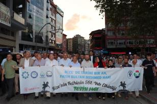 Rize, Fethinin 561. Yıl Dönümünü Kutluyor