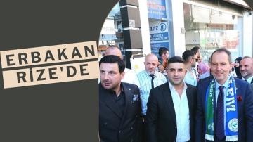 Fatih Erbakan’dan Rize’de esnaf ziyareti!