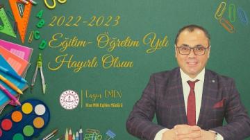 İl Milli Eğitim Müdürü Emen’den yeni eğitim yılı mesajı
