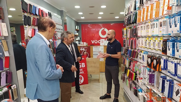Saadet Partisi Rize’de esnaf ziyaretlerini sürdürüyor