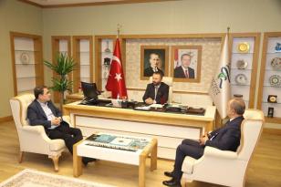 CHP Rize’den RTEÜ Rektörü Yusuf Yılmaz’a Ziyaret