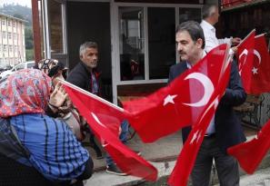 ”CUMHURİYETİMİZİN 2.YÜZYILINI DA AYNI KARARLILIK VE İNANÇLA HEP BİRLİKTE İNŞA EDECEĞİZ”