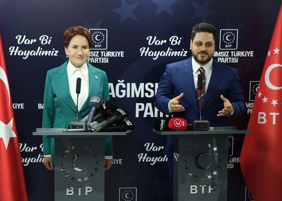 Akşener altılı masaya BTP teklifiyle gidecek