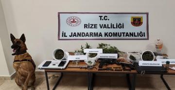 Jandarmadan Rize’de Uyuşturucu Operasyonu : 1 Tutuklama