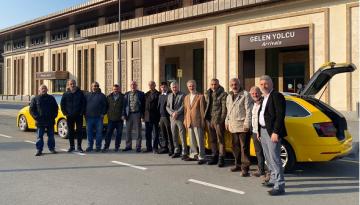 Yeniden Refah Partisi Pazar İlçe Başkanlığından Rize-Artvin Havalimanı Taksicilerine ziyaret