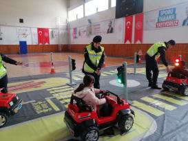 İl Jandarma Komutanlığından Trafik Güvenliği Eğitimi