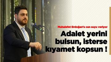 BTP Genel Başkanı Hüseyin Baş ”Adalet yerini bulsun, isterse kıyamet kopsun”