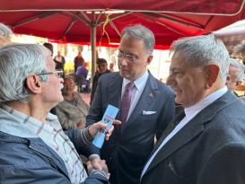 Millet İttifakı Rize’nin Çayeli İlçesinde seçim çalışmalarına hız verdi