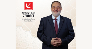 Yeniden Refah Partisi Rize İl Başkanı Zerdeci’den Kurban Bayramı Mesajı
