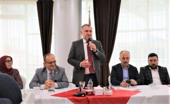 BAKAN OSMAN AŞKIN BAK, AK PARTİ RİZE TEŞKİLATIYLA BİR ARAYA GELDİ