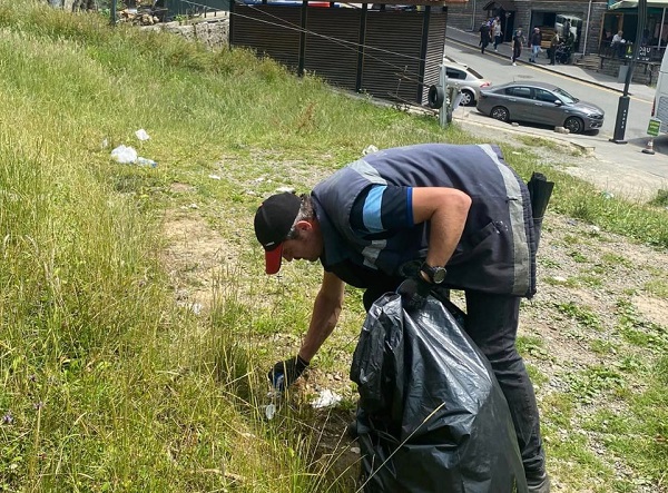 Turist gidiyor çöpü kalıyor
