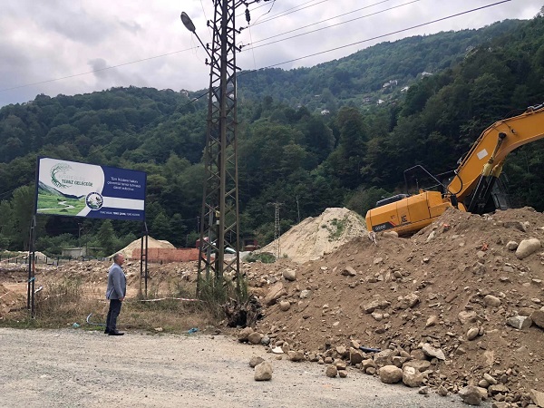 Ağır hasarlı ilçe Emniyet Amirliği binası için inşaat başladı