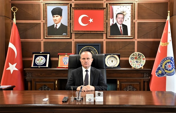 RİZE’NİN YENİ EMNİYET MÜDÜRÜ MURAT TÜRESİN’İN GÖREVİNE BAŞLADI