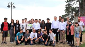 VALİ V.SARI’DAN FINDIKLI KAMP EĞİTİM MERKEZİNE ZİYARET