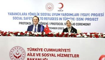 YABANCILARA YÖNELİK SOSYAL UYUM YARDIMI PROJESİ İMZALANDI