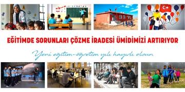 ŞUBE BAŞKANI AFACANLAR: ”EĞİTİMDE SORUNLARI ÇÖZME İRADESİ ÜMİDİMİZİ ARTIRIYOR”