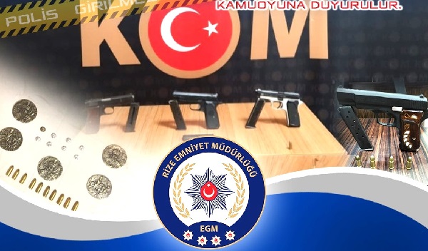 RİZE EMNİYETİ KAÇAKÇILARA GÖZ AÇTIRMIYOR