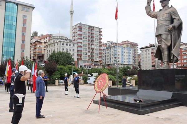 Atatürk’ün Rize’ye Gelişinin 99. Yılı Kutlandı
