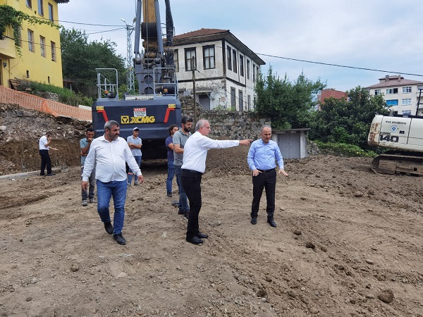 RİZE BELEDİYESİ KÜLTÜR SOKAĞI PROJESİNİN YAPIMINA BAŞLANDI