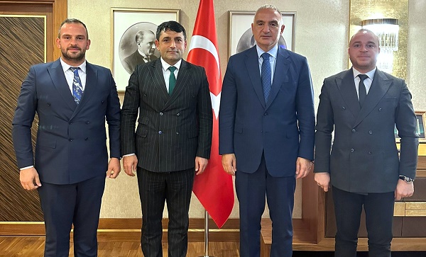 MHP RİZE HEYETİNDEN KÜLTÜR VE TURİZİM BAKANINA ZİYARET