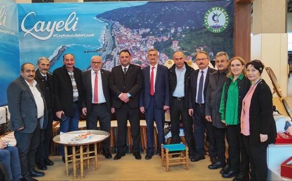 Rize Ziraat Odasından Rize Günlerine Katılanlara Destek