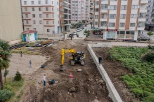 Rize’de altyapı ve üstyapı yenileme çalışmalarına devam ediliyor..