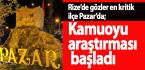 Rize’de gözler en kritik ilçe Pazar’da; Kamuoyu araştırması başladı