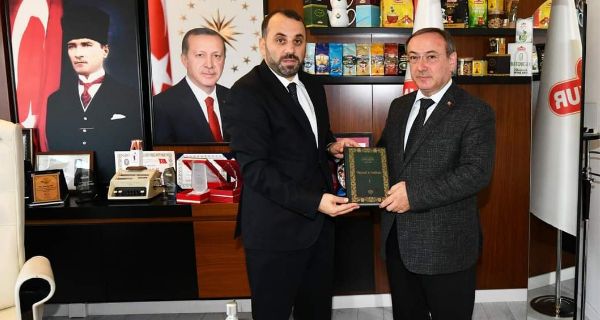 RİZE MÜFTÜSÜ ÇAKMAKÇI’DAN ÇAYKUR GENEL MÜDÜRÜ ALİM’E TEŞEKKÜR ZİYARETİ