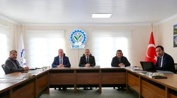 Rize OSB Toplantısı Vali Baydaş Başkanlığında Gerçekleşti