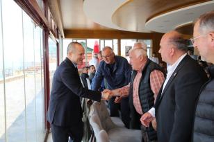 Rize İl Emniyet Müdürü Türesin, Mahalle Mutarları ile bir araya geldi