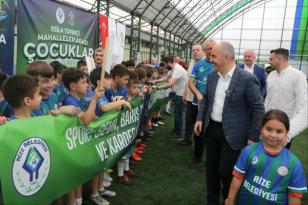“ESİLA TÜFEKÇİ” MAHALLELER ARASI ÇOCUKLAR FUTBOL TURNUVASINA” ÇOCUKLARDAN YOĞUN İLGİ