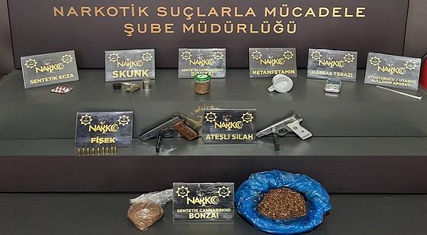 Rize Emniyetinden narkotikle mücadele operasyonu