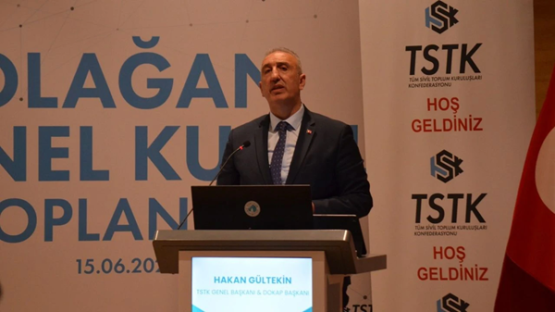 Hakan Gültekin TSTK Genel Başkanlığına yeniden seçildi