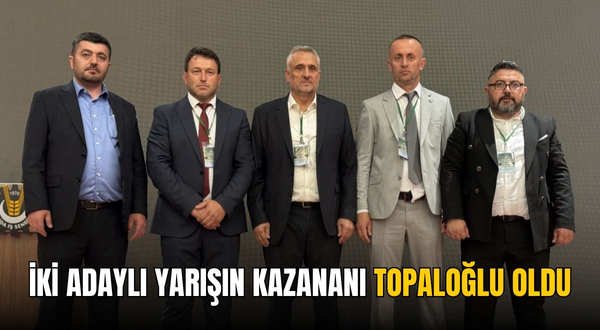 Öz Gıda İş Sendikası Doğu Karadeniz Doğu Şubesi’nde İki Adaylı Yarışın Kazananı Topaloğlu oldu
