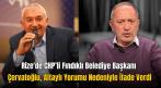 Rize’de CHP’li Fındıklı Belediye Başkanı Çervatoğlu, Altaylı Yorumu Nedeniyle İfade Verdi