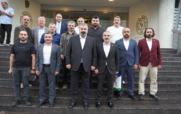BBP Rize İl Yönetiminden Başkan Turgut’a hayırlı olsun ziyareti
