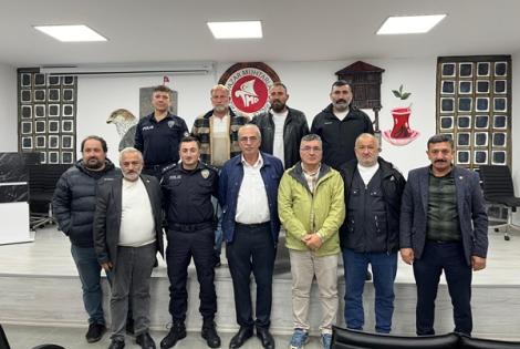 Pazar’da mahalle muhtarları ile “huzur ve güvenlik” toplantısı yapıldı